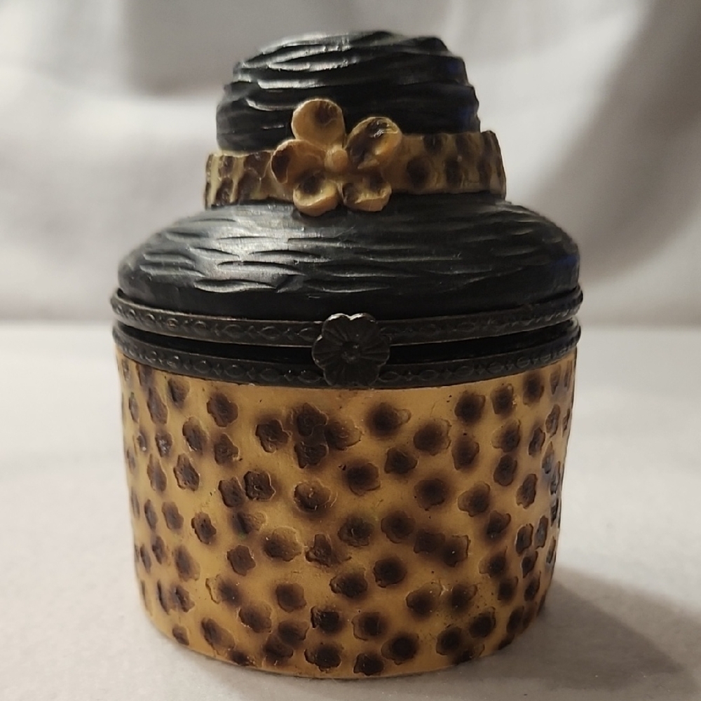 Wildflower Leopard Accent Box